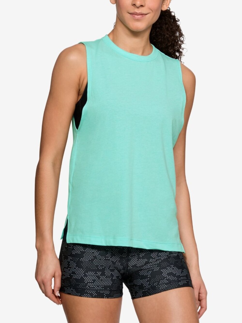 Under Armour Womens Low Mesh Longline Sports Bra